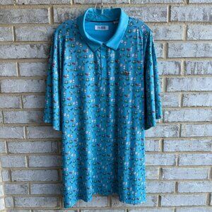 Original Penguin by Munsingwear Short Sleeve Golf Polo Shirt Men's Size 4X